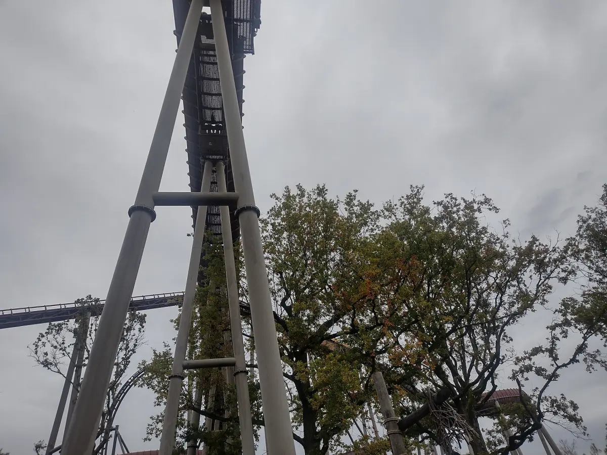 Des attractions au Parc Astérix